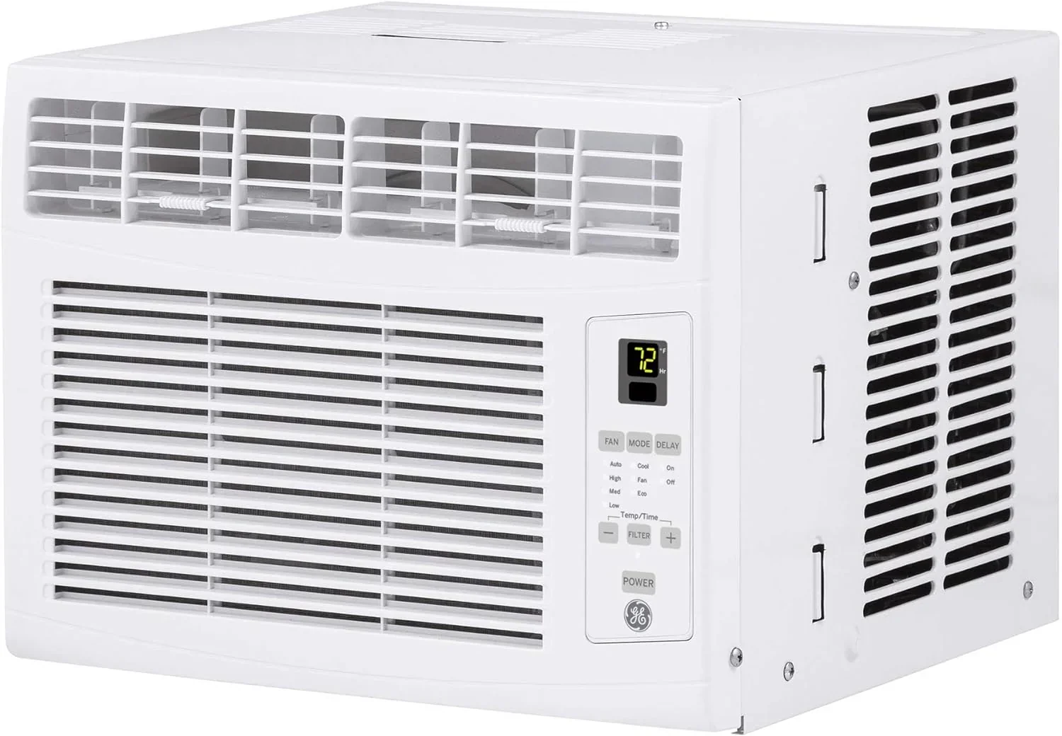 GE Window Air Conditioner, 5,000 BTU, White, 150 sq ft - Mechanical Controls