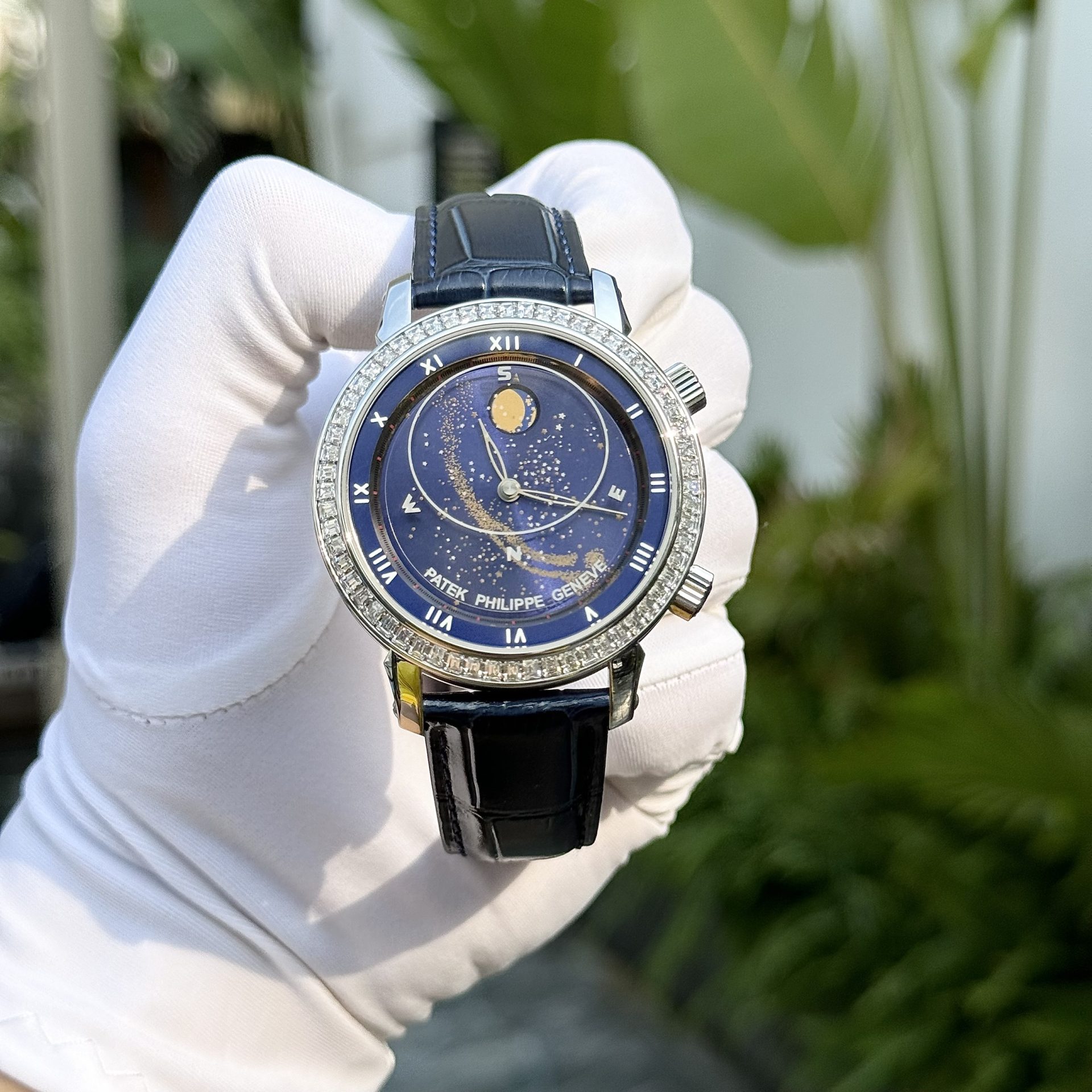 Patek Philippe Replica 1:1 Watch Grand Complications 5104G Blue 44mm - Elite Watch Atelier