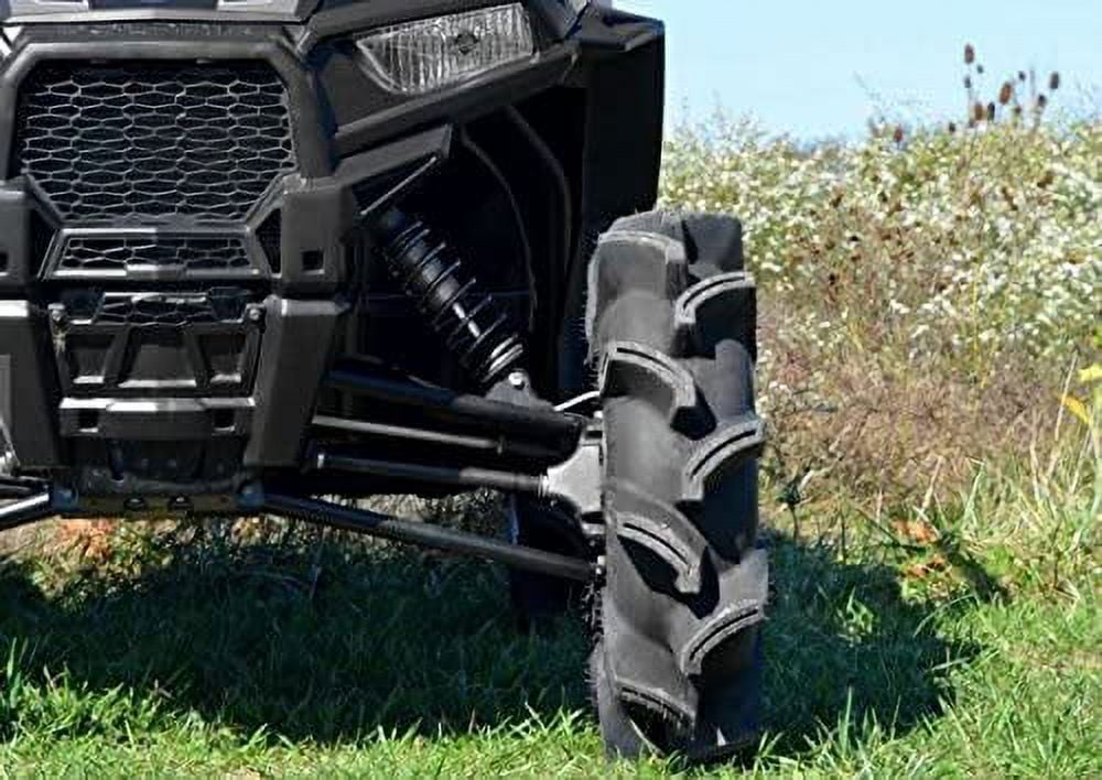 SuperATV Assassinator® UTV / ATV Mud Tire for RZR, X3, General, Maverick, Ranger, Rock & All Terrain UTV Mud Tire|29.5x8|14|3" Tread Depth|6 Ply Ratings|ASN-29.5/8/14 - Image 3