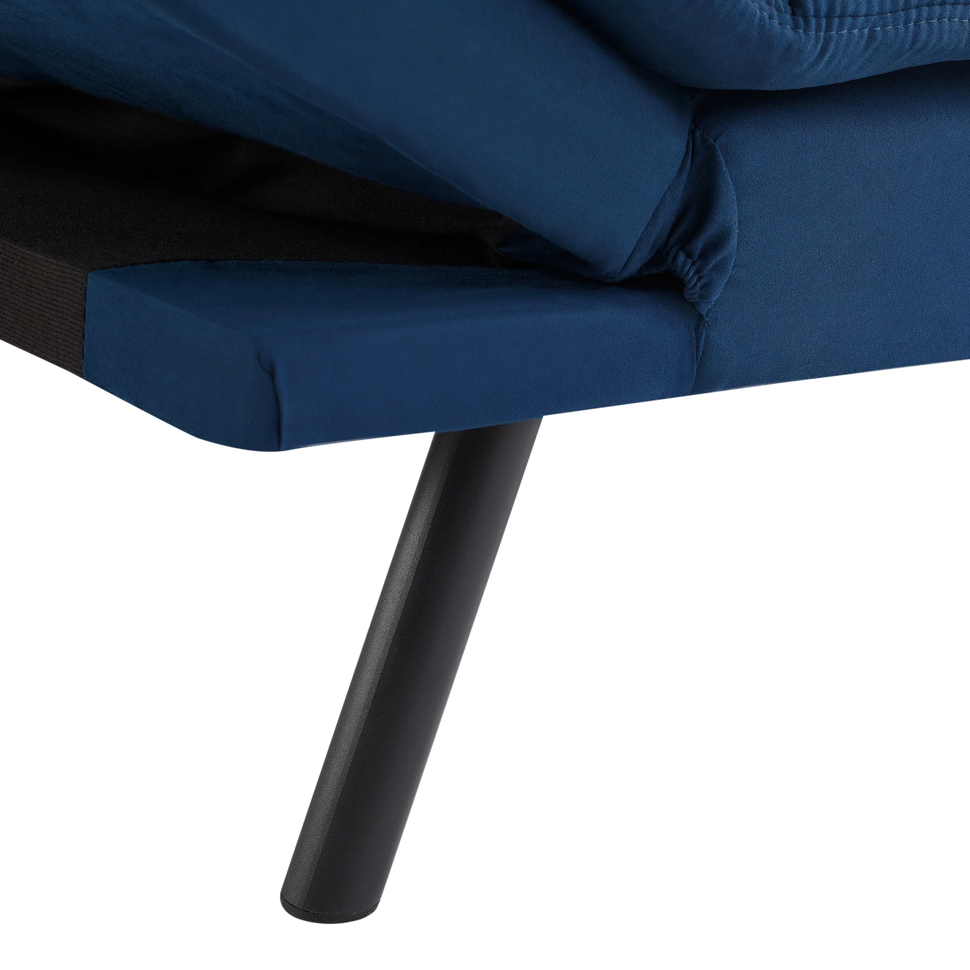 Mainstays Memory Foam Futon with 72",Black - Image 22