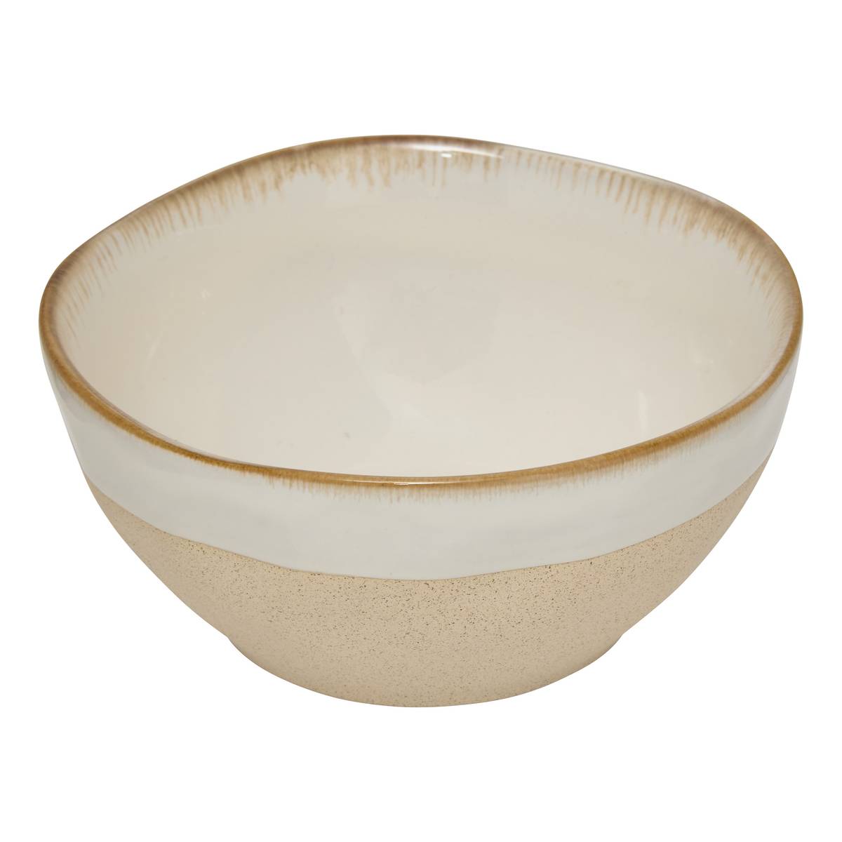Bowl "Kate" 480 ml, earthenware, White