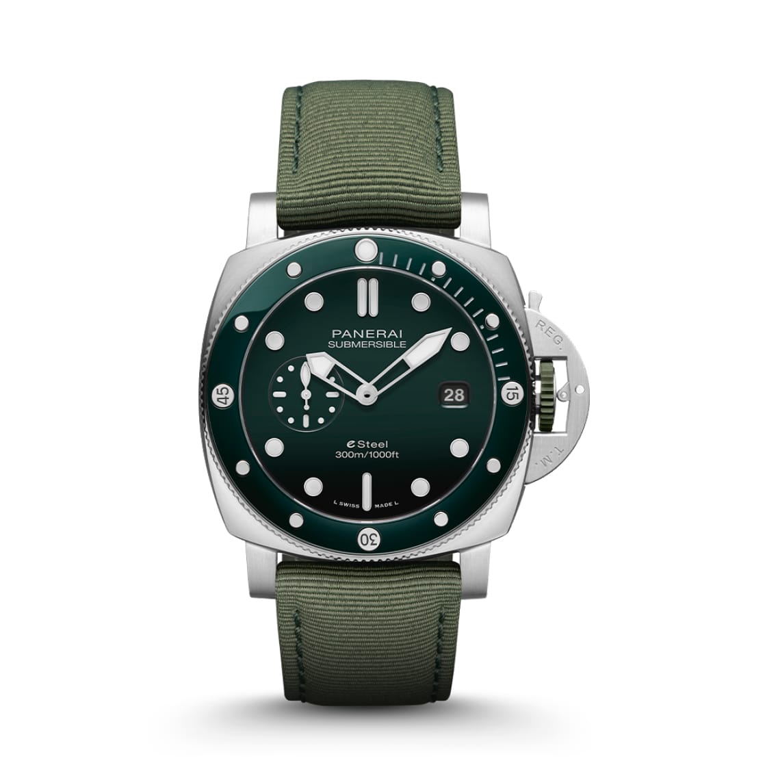 Replica Watches Panerai Submersible QuarantaQuattro Verde Smeraldo 44mm PAM01287(1:1 replica) - Top club