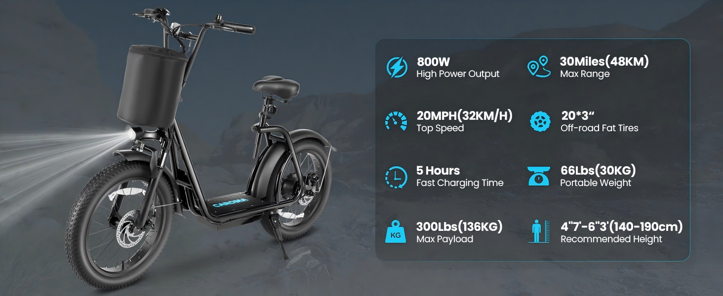Trottinette électrique CAROMA