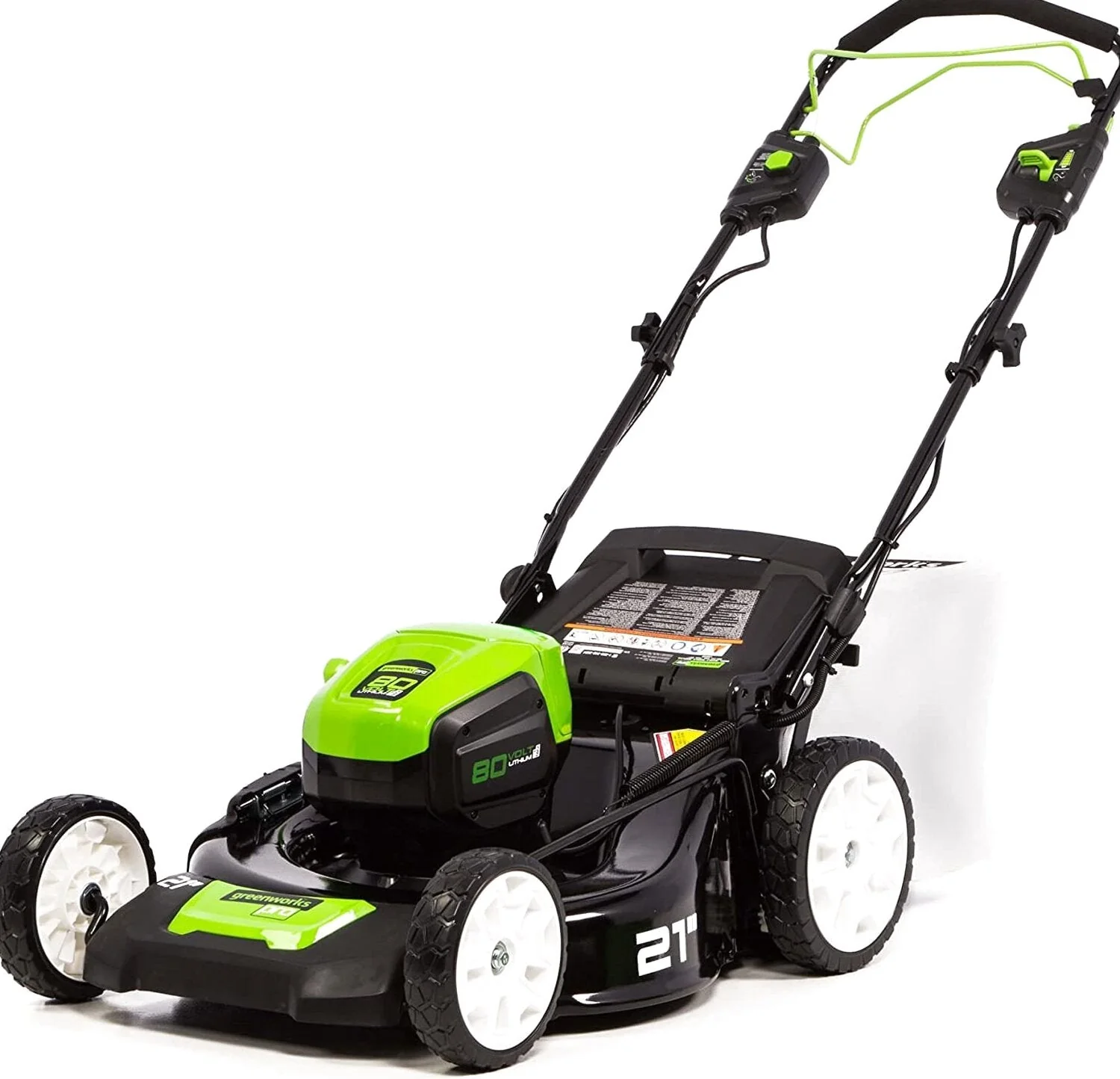 Greenworks 80V Cordless 21 in Self-Propelled Brushless Lawn Mower - Image 13 Greenworks 80V Cordless 21 in Self-Propelled Brushless Lawn Mower - Image 13