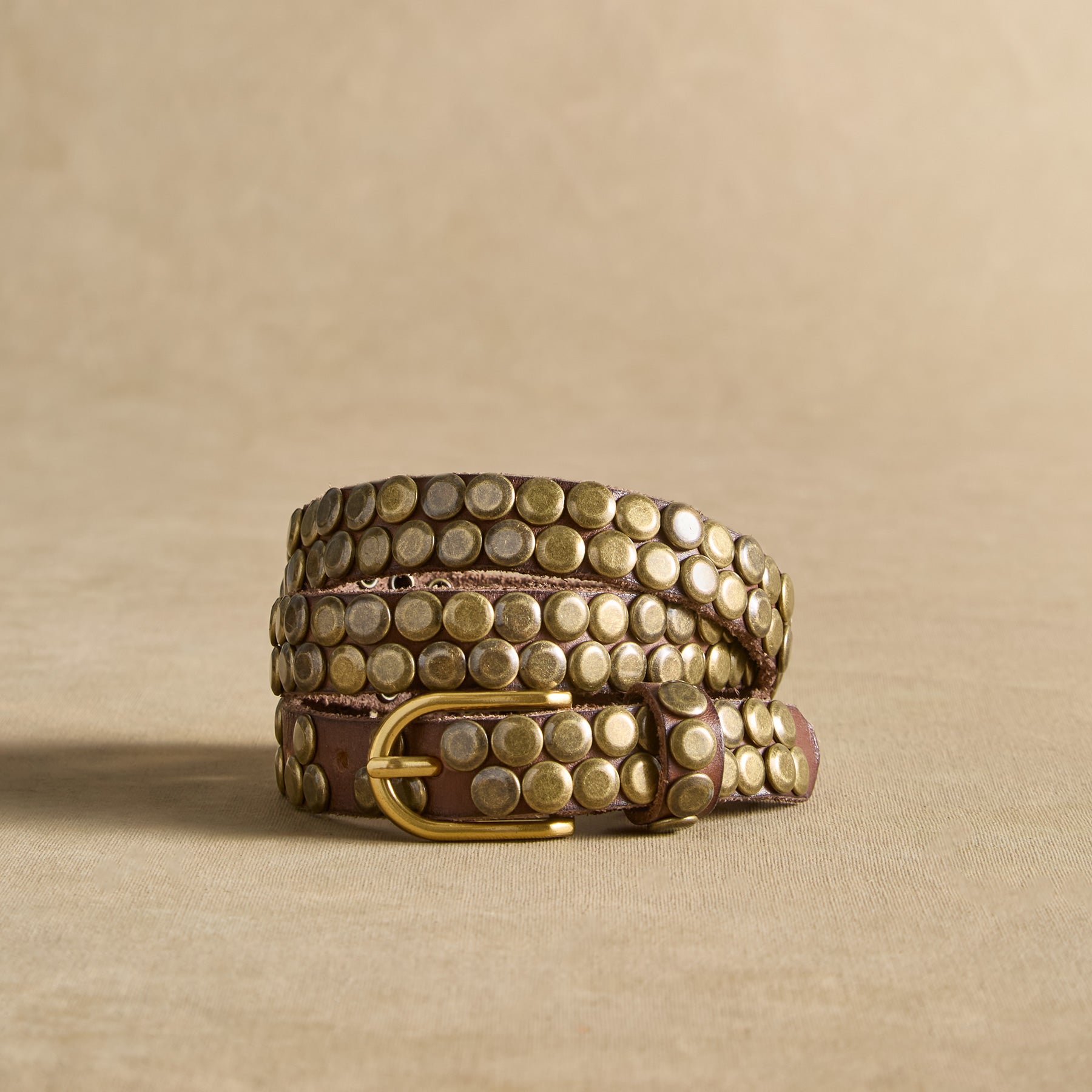 Studded Paths Belt - Sundance Clothing