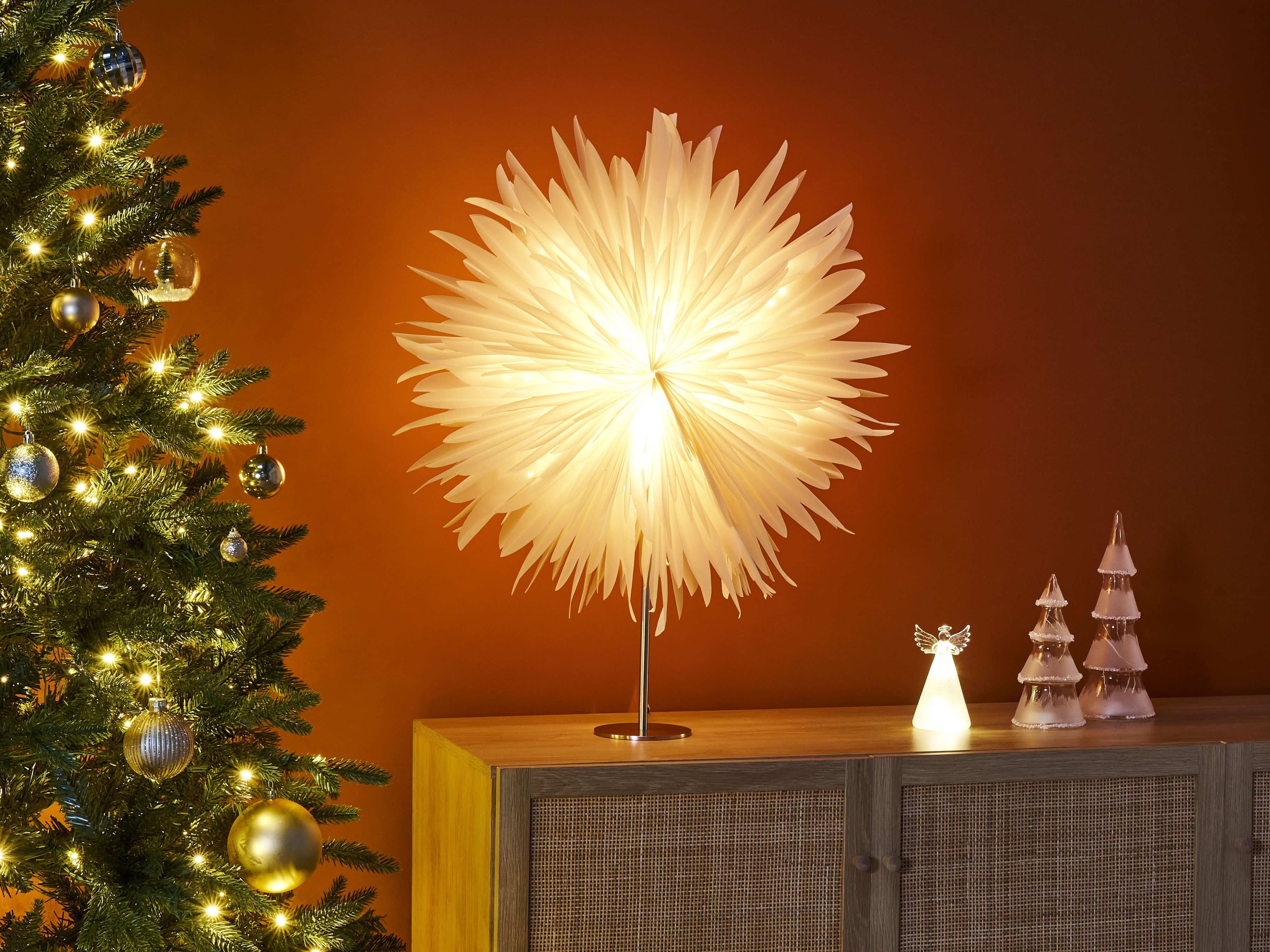 Christmas Decoration Table Lamp SATOPANTH Star 70 cm White