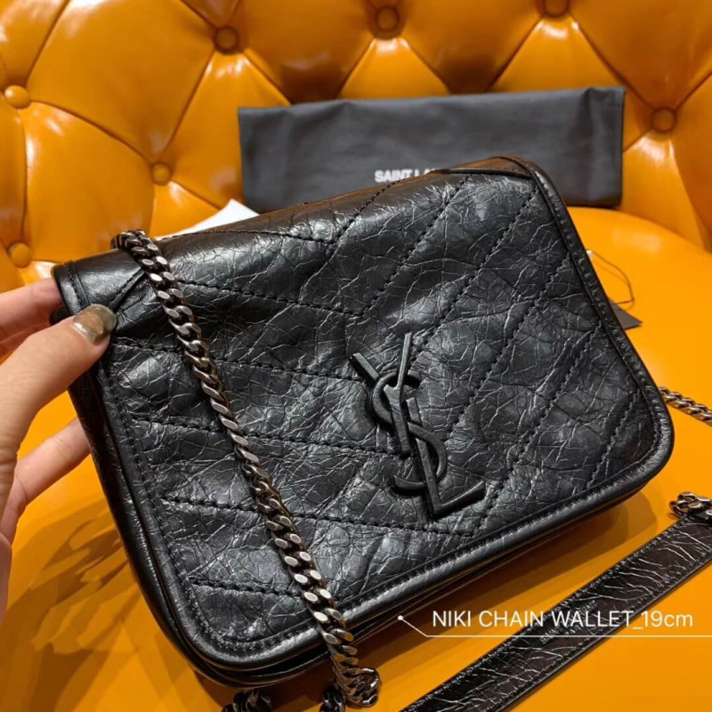 Replica Saint Laurent Niki Chain Wallet Shoulder Bag 5831031:1High-quality replica