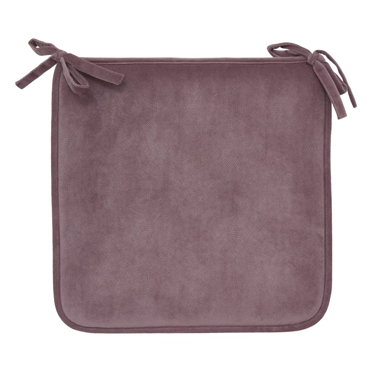 Chair cushion "Lilou" Light Violet, 38x38 cm