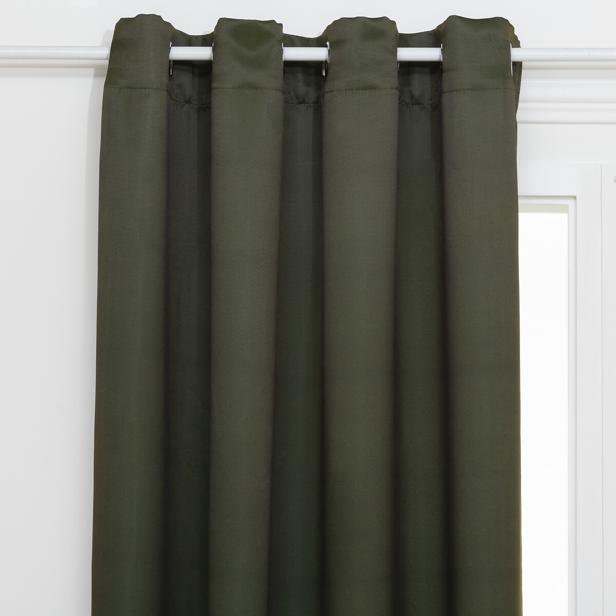 Blackout curtain "Odelie" Khaki green, 140x260 cm