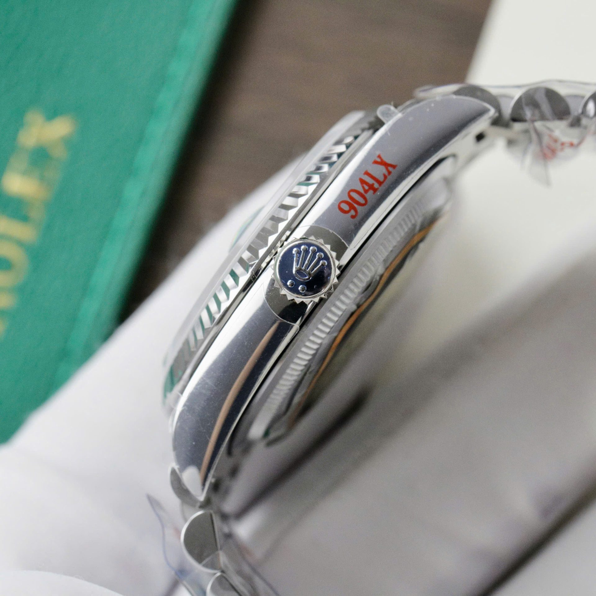 Rolex Day-Date 128236 Replica Watch Blue Dial Weight 158gram QF Factory 36mm - Top club