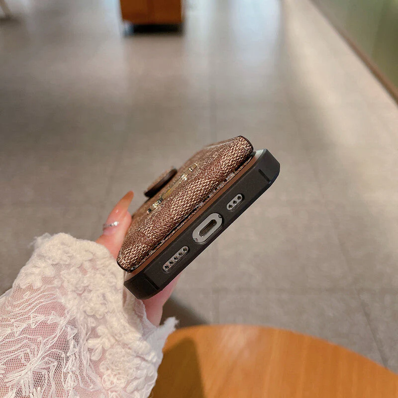 Coach iPhone Case With Wallet -LBK241416 - Wholesale & Influencer