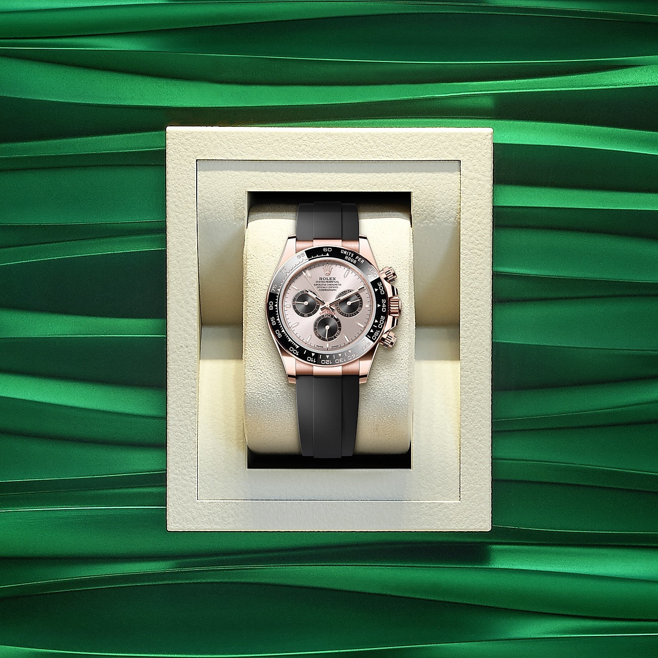 Rolex Cosmograph Daytona 40mm, 18k Everose Gold, Ref# 126515ln-0006(1:1 replica) - Top club
