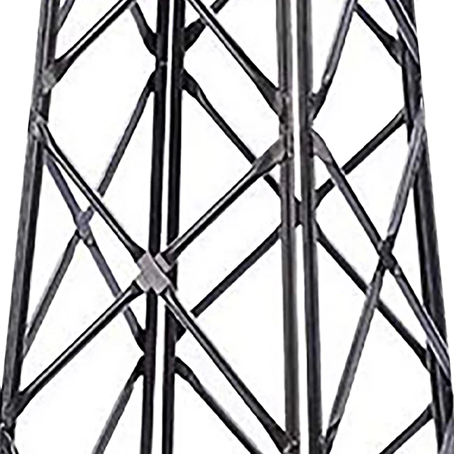 Achla Designs Lattice Obelisk Garden Trellis, 67 Inch Tall, Graphite Powder Coat Finish - Image 6