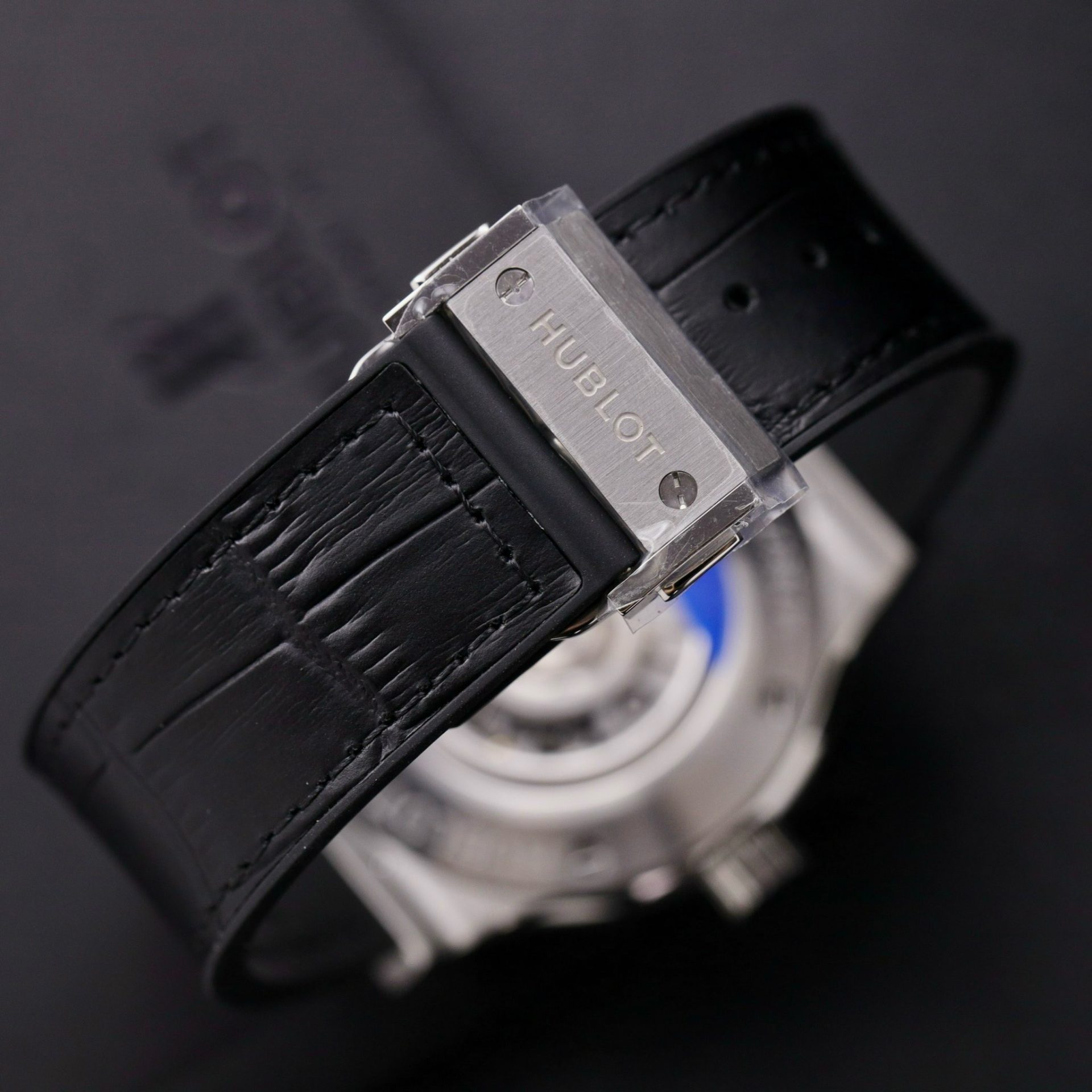 Hublot Replica 11 Watch Classic Fusion Face Black Moissanite Diamond APS Factory 42mm - Top club