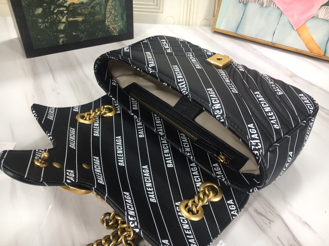 Replica Gucci The Hacker Project Small Double G Marmont Bag1:1High-quality replica