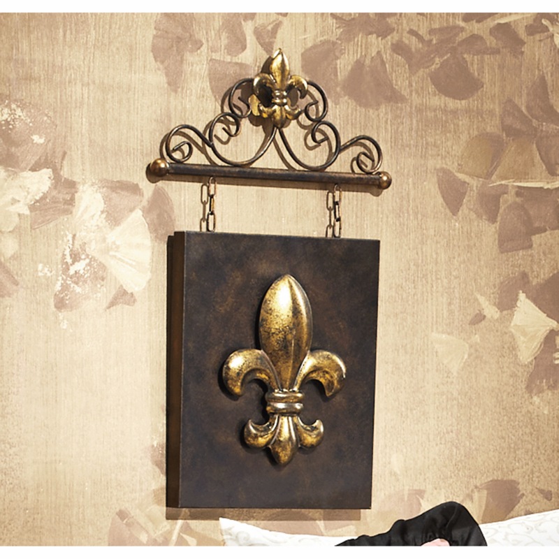 Fleur-de-Lis Wall Art - MIDNIGHT VELVET CATALOG