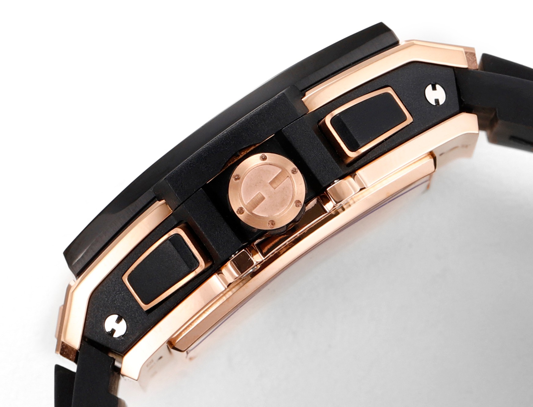 Hublot Spirit of Big Bang Textured Rubber Strap(1:1 replica) - Top club