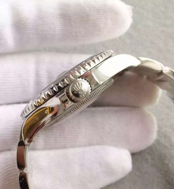 Replica Rolex Yacht-Master 116622 Noob Silver Dial SS Bracelet SA3135 - Elite Watch Atelier