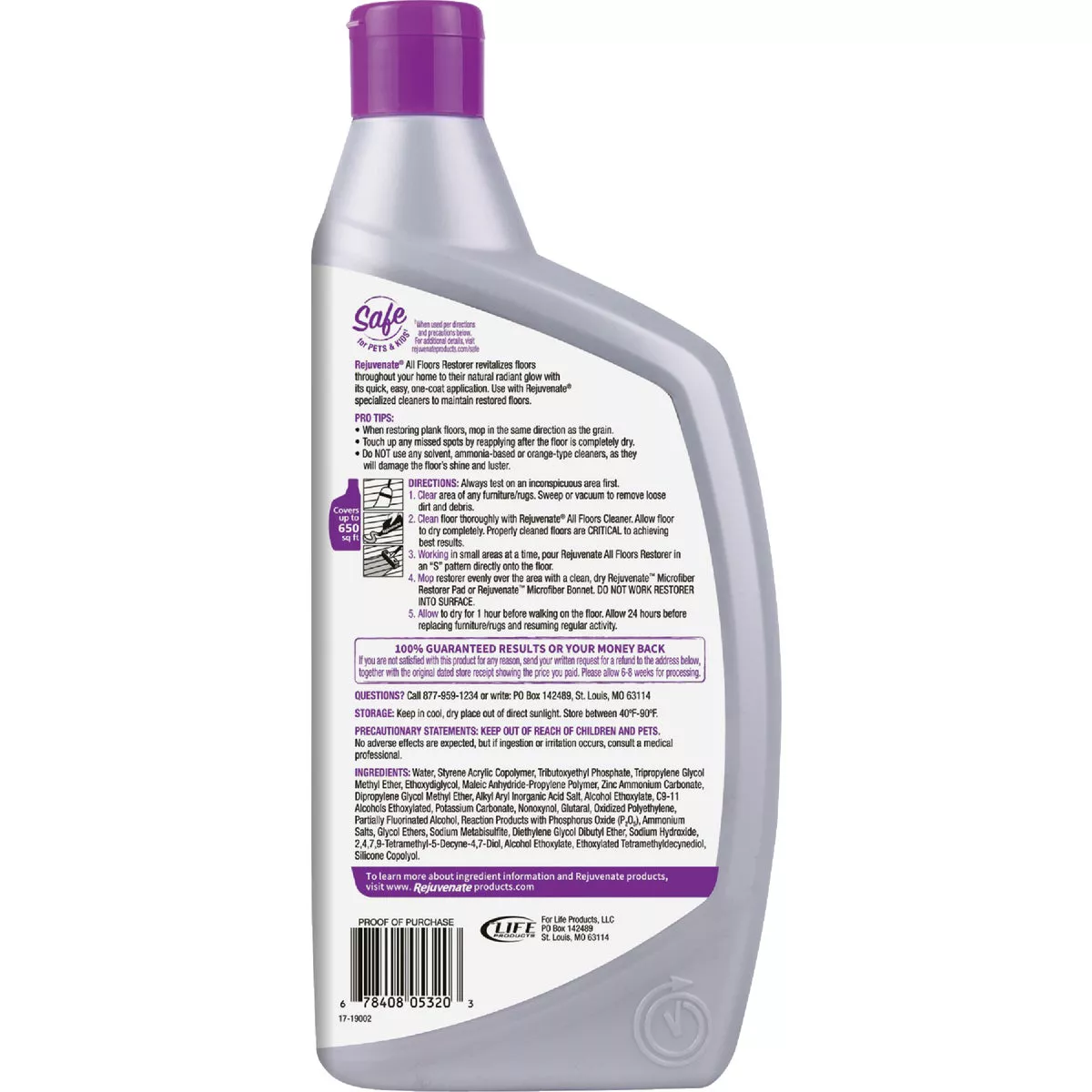 Rejuvenate 32 Oz. All Floors Restorer