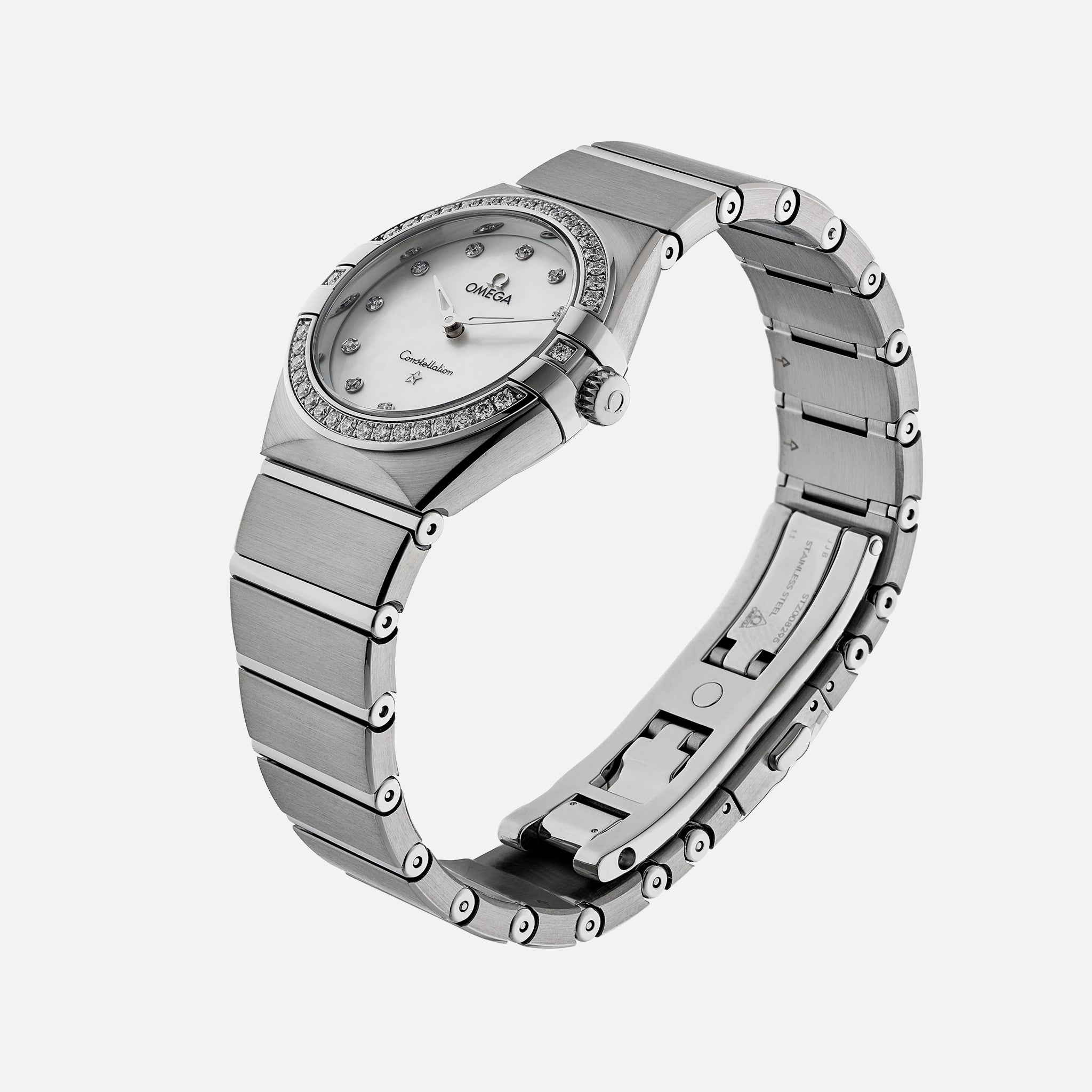 Constellation Quartz 28mm Stainless Steel With Diamonds(1:1 replica) - Top club