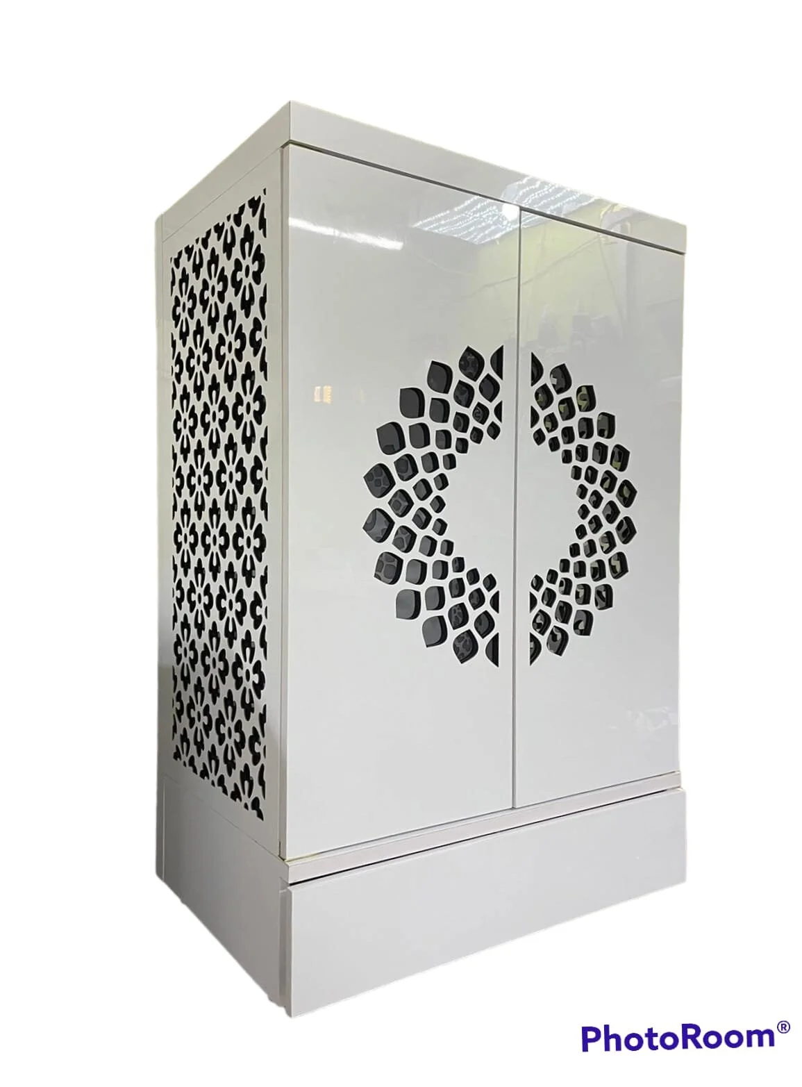 Customized Wooden Cabinet Desginer Mandir With LED / Mandir For Home & Office / Temple For Home / Pooja Ghar / Mandir With Lights /Storage - Image 7