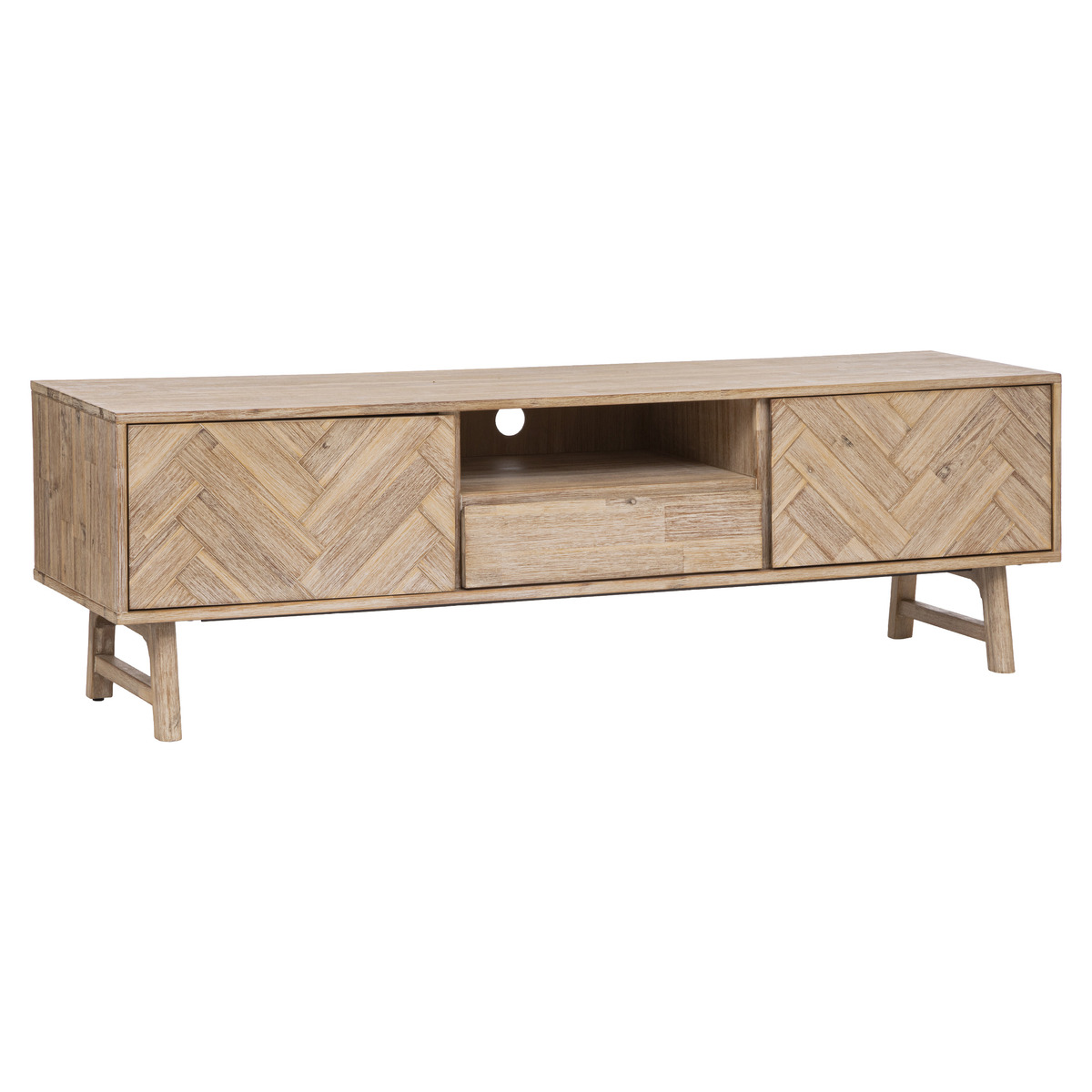 TV stand "Aeris" Acacia, 55x180 cm