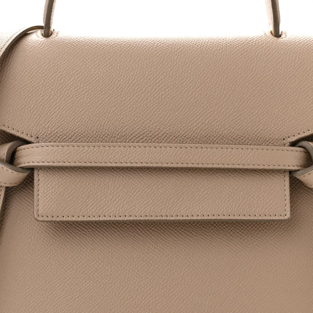 Shop Mirror Quality Celine Micro Belt Bag Replicas in Light Taupe1:1High-quality replica