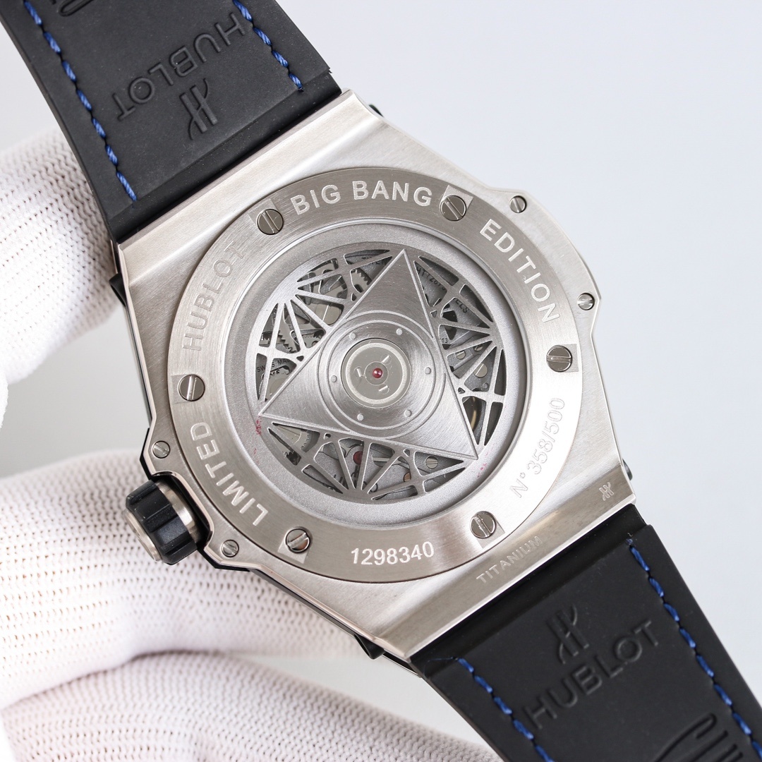 Hublot Big Bang Sang Bleu 45mm Automatic Men's Watch(1:1 replica) - Top club