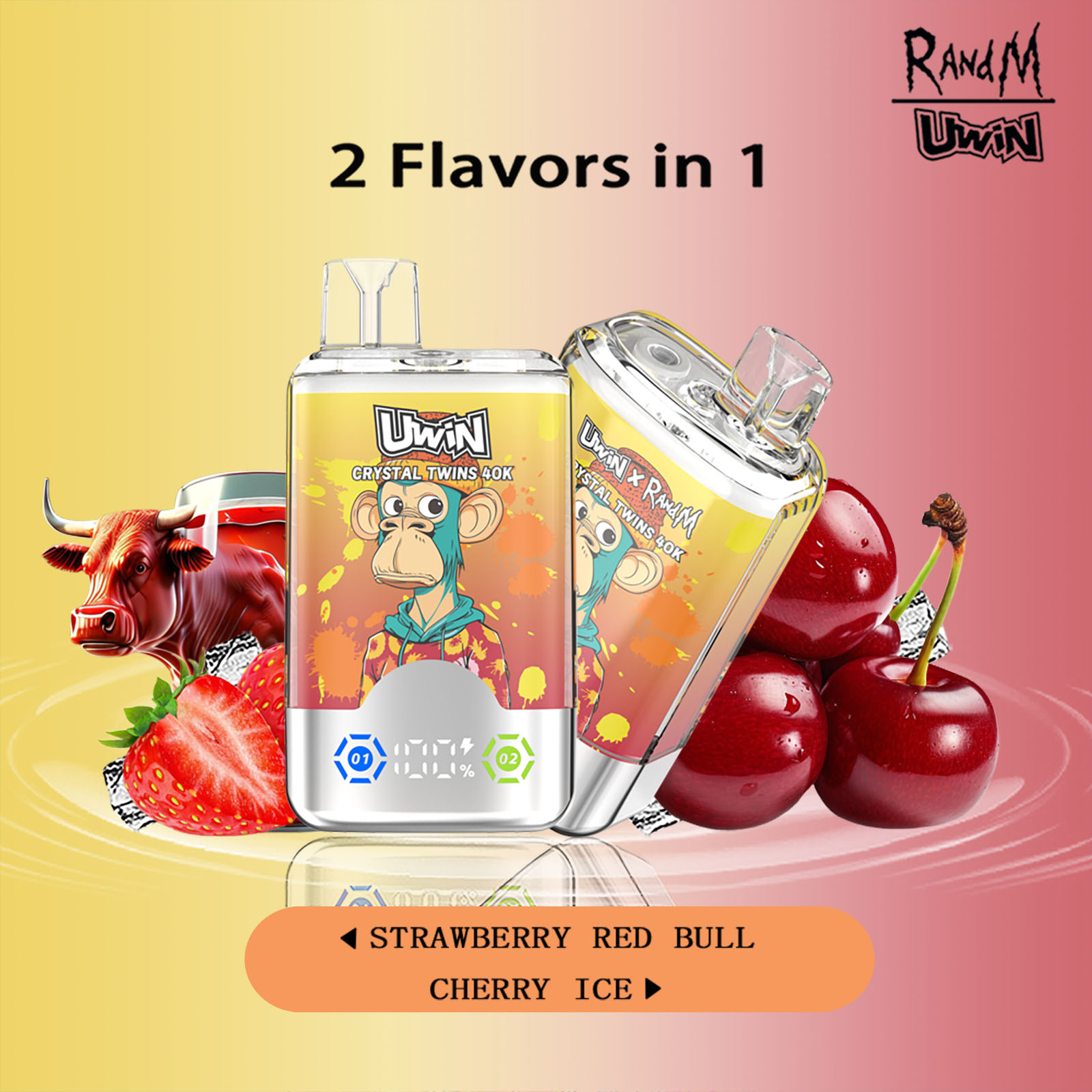 Uwin Crystal Twins 40K Disposable Vape