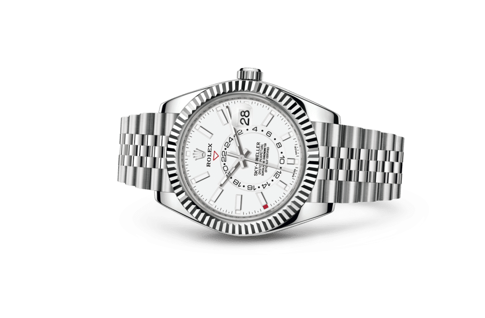 Rolex Sky-Dweller 42mm, Oystersteel and 18k White Gold, Ref# 326934-0001(1:1 replica) - Elite Watch Atelier