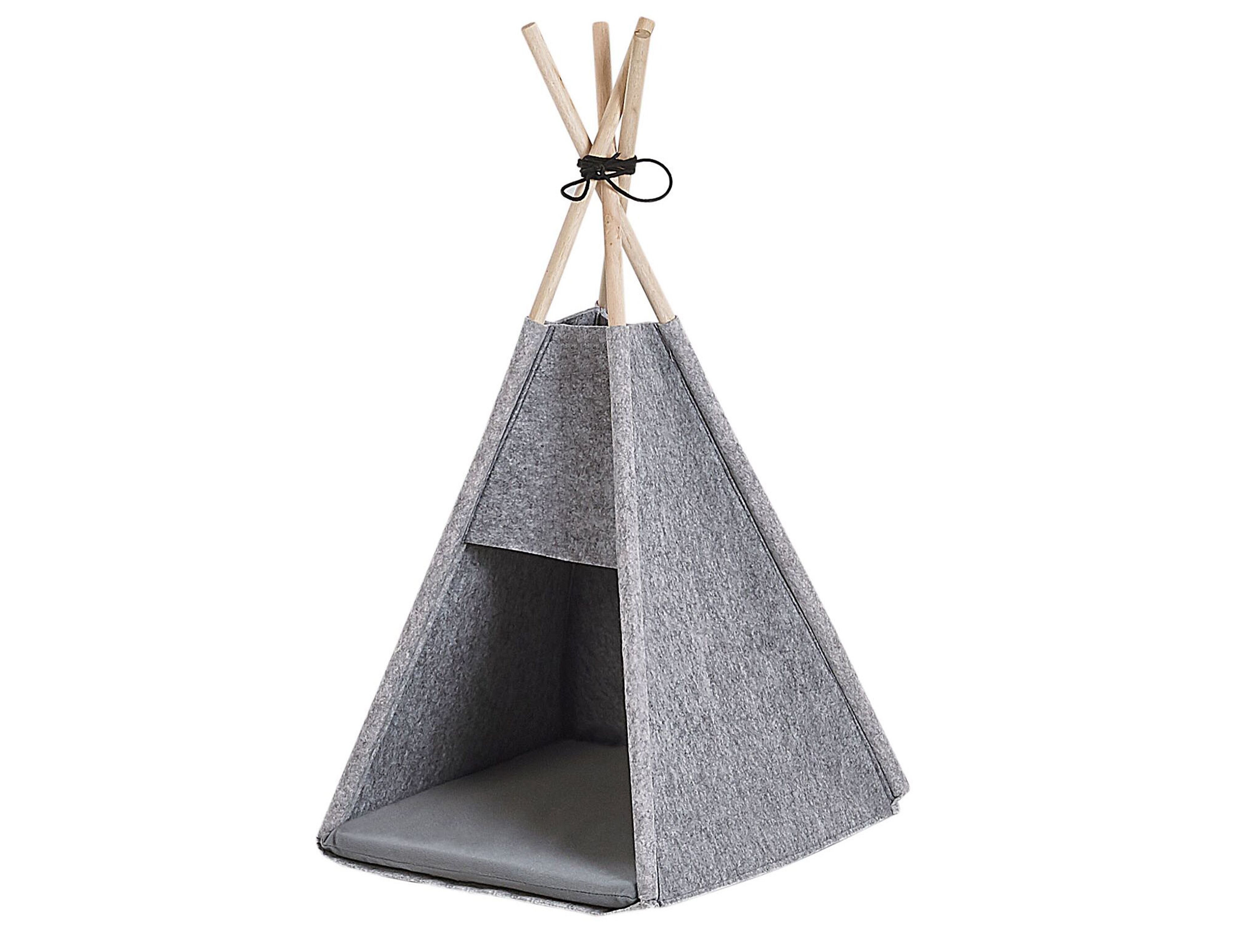 Pet Bed ULUBEY Felt Light Grey