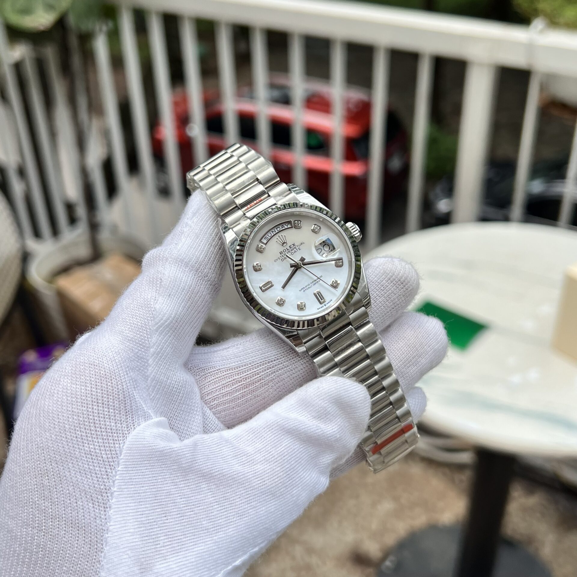 Rolex DateJust Mother Of Pearl Best Replica Watch EW Factory 36mm - Top club