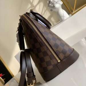 Louis Vuitton Damier Ebene Alma PM Caro Pattern Handbags 32mm1:1High-quality replica