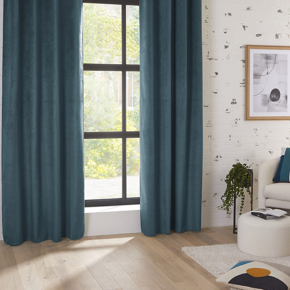 Blackout curtain "Thea" Mustard yellow, 140x260 cm