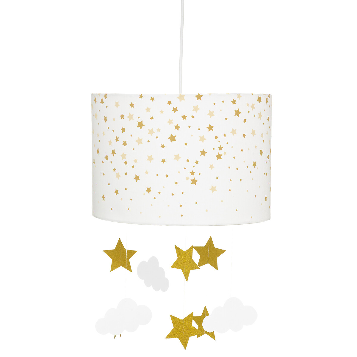Kids suspension lamp Mustard yellow, D.30 cm