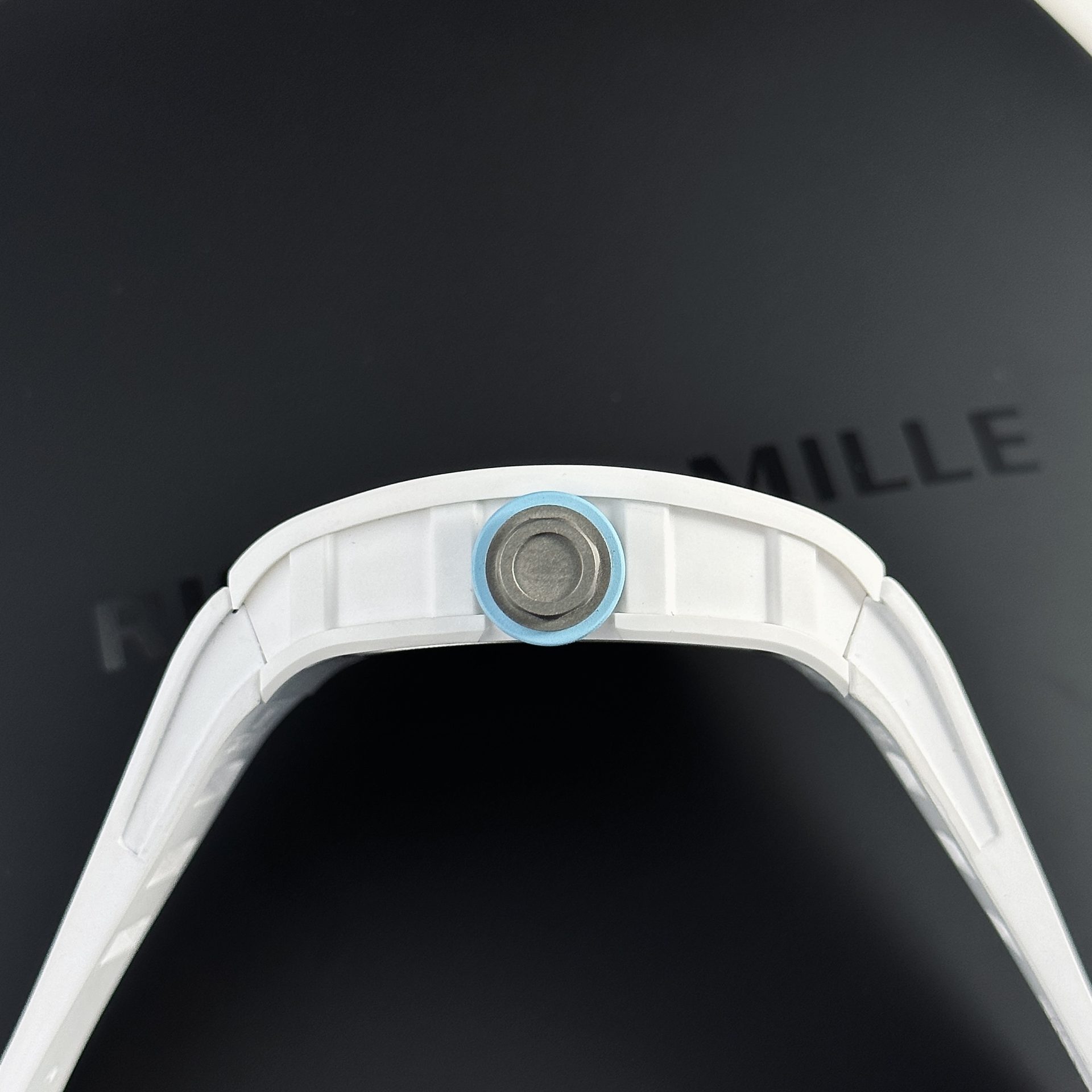 Richard Mille Replica 1:1 Watch RM055 Ceramic Bubba Wasson Blue Factory BBR 45mm - Top club