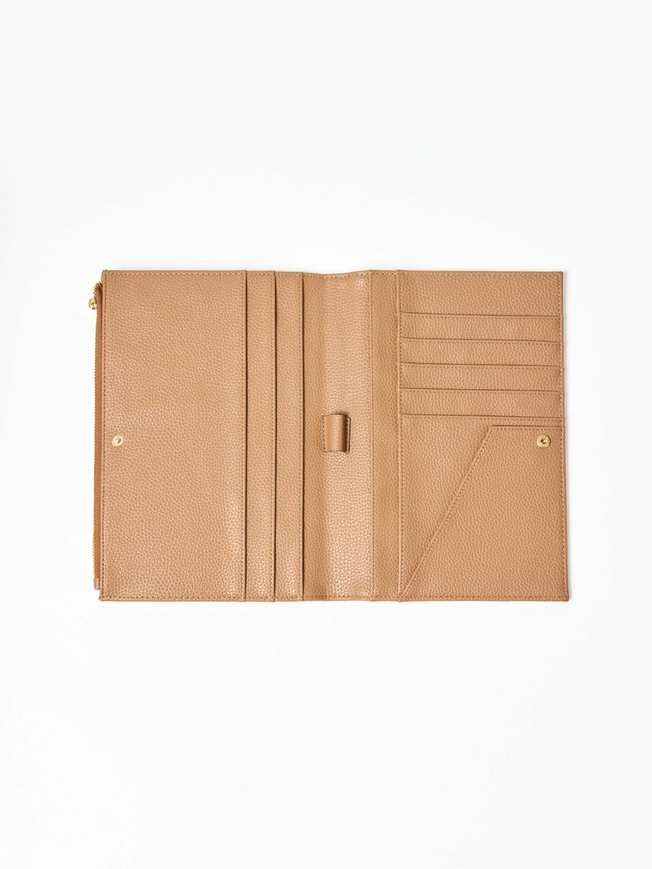 Essential Quilted Organizer | Camel