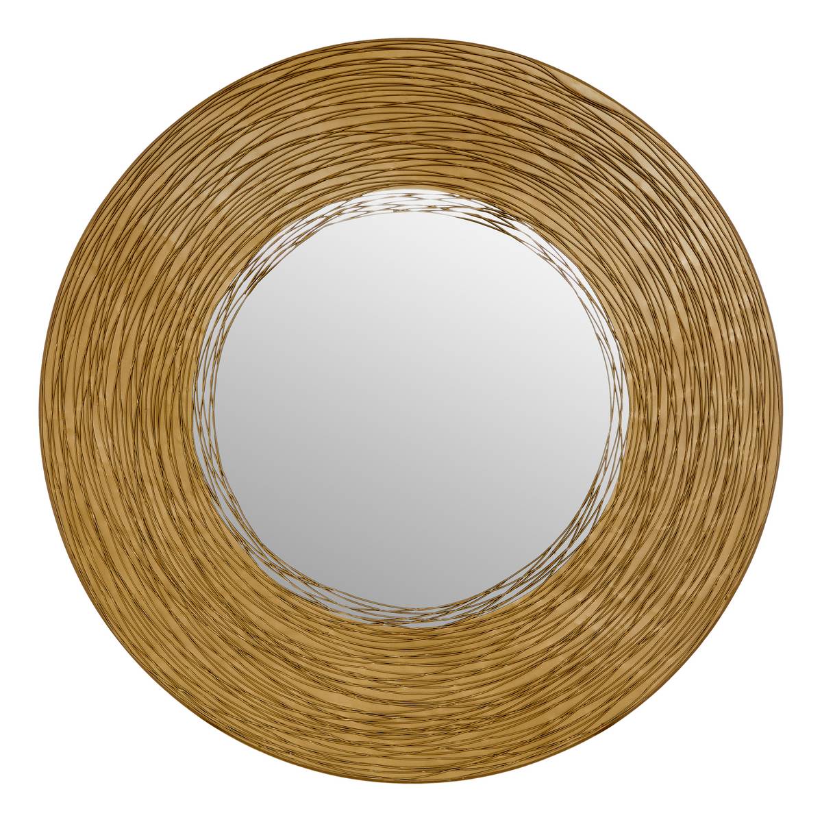 Mirror "Martin" Bronze, D.90 cm