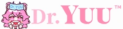 Official Dr.YUU website logo, the premium brand for realistic male masturbators and sex toys.