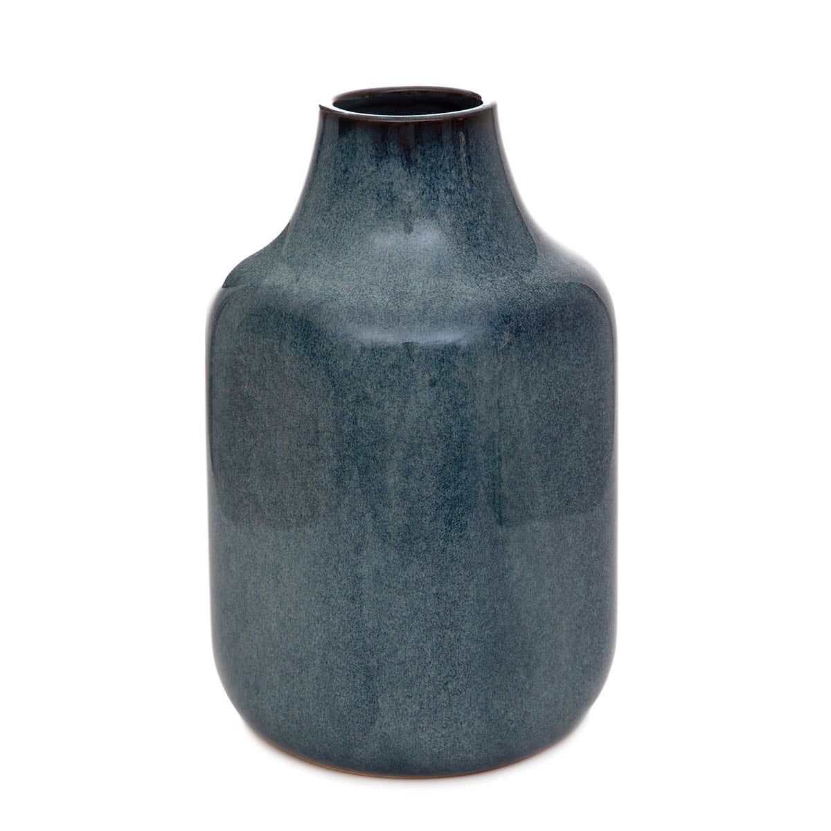 Wazon RUFUS ceramiczny granatowy 13x13x22 cm