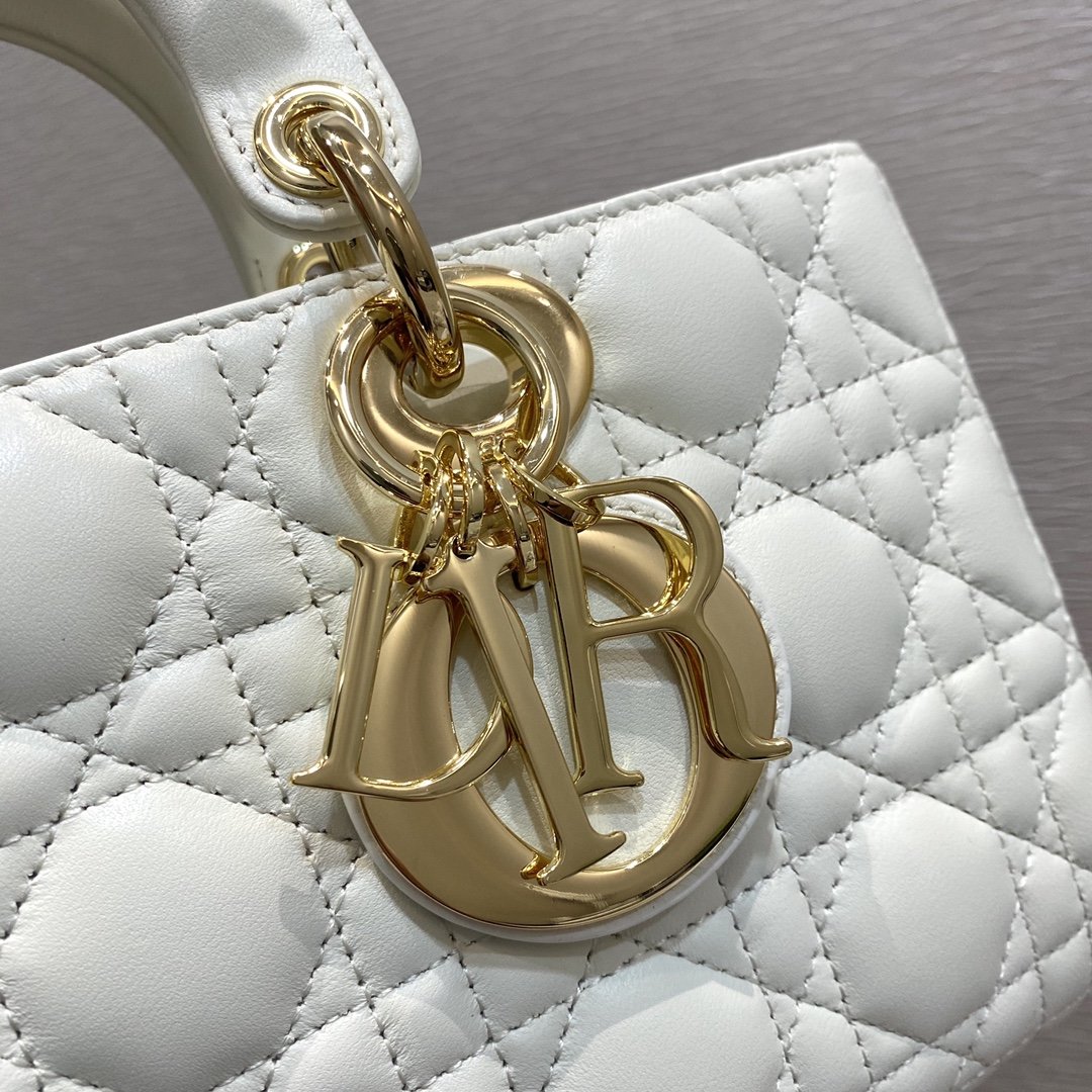 Christian Dior Lady D-Joy Bag White For Women 10.2in/26cm1:1High-quality replica
