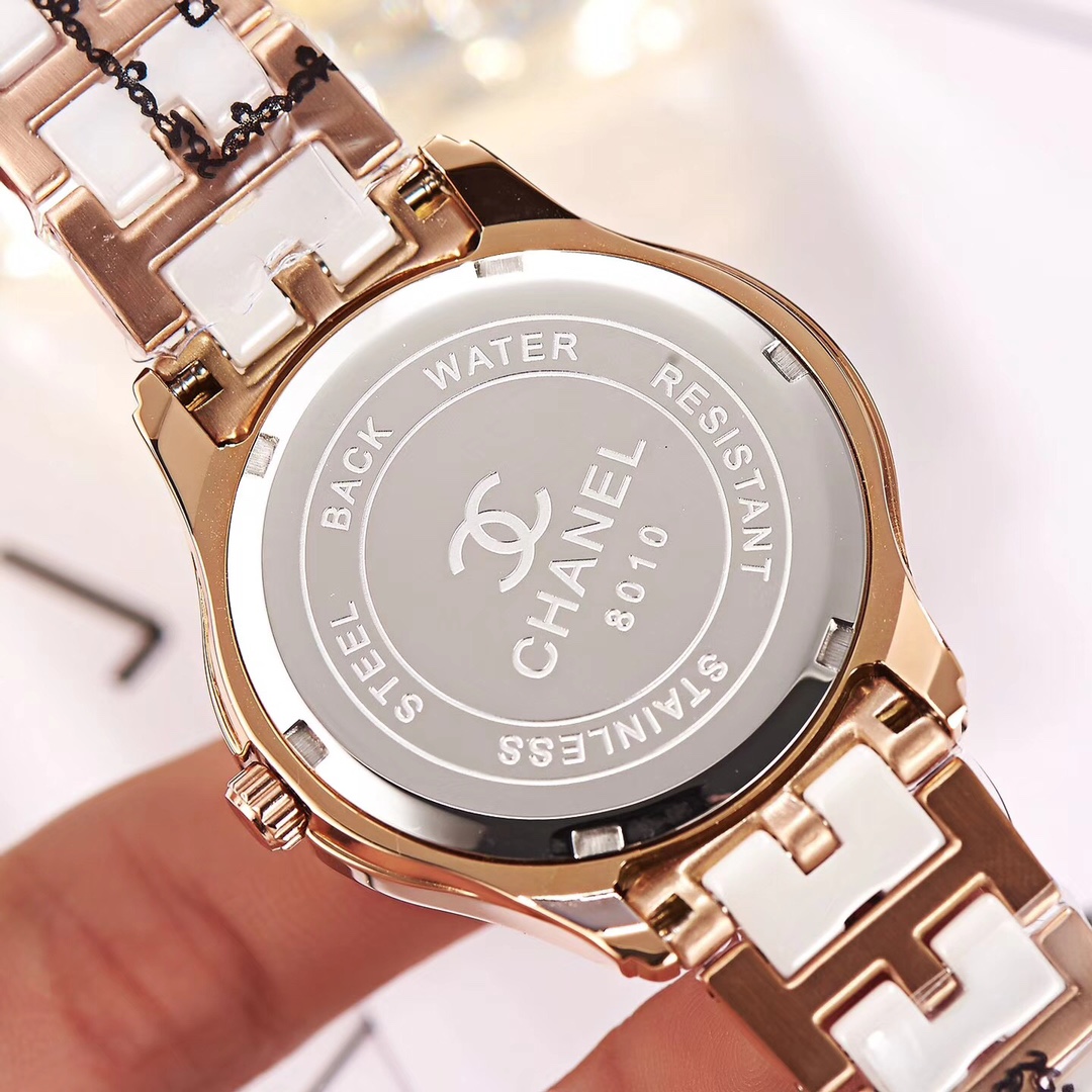 CHANEL Goddess quartz watch Imported quartz-3 hands diameter 34mm(1:1 replica) - Top club