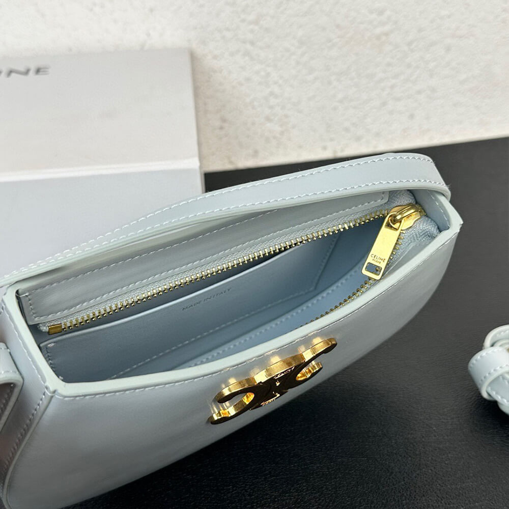 CELINE MEDIUM TILLY BAG in shiny calfskin1:1High-quality replica