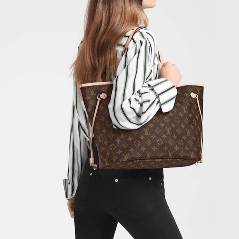 Louis Vuitton LV Neverfull Tote Bag Handbag M41177 MM&GM1:1High-quality replica