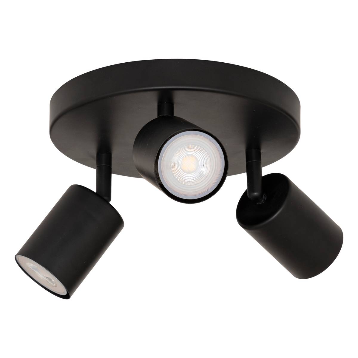 Ceiling Light "Vico" Black, 20x20 cm
