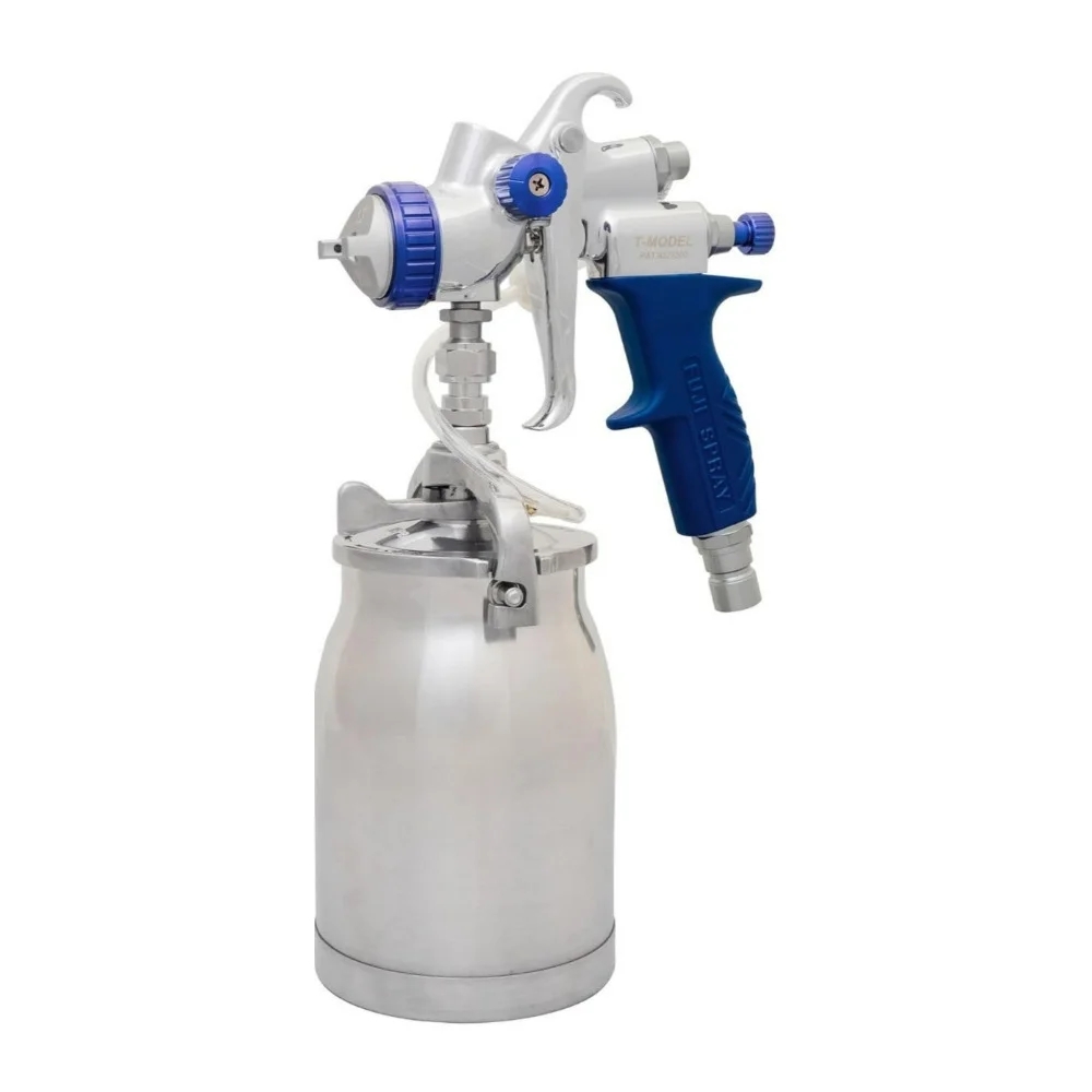 Fuji Spray D6 6-Stage HVLP Turbine Sprayer with T70 HVLP Spray System, 6-Stage Motor, and Rugged Construction (Gray)