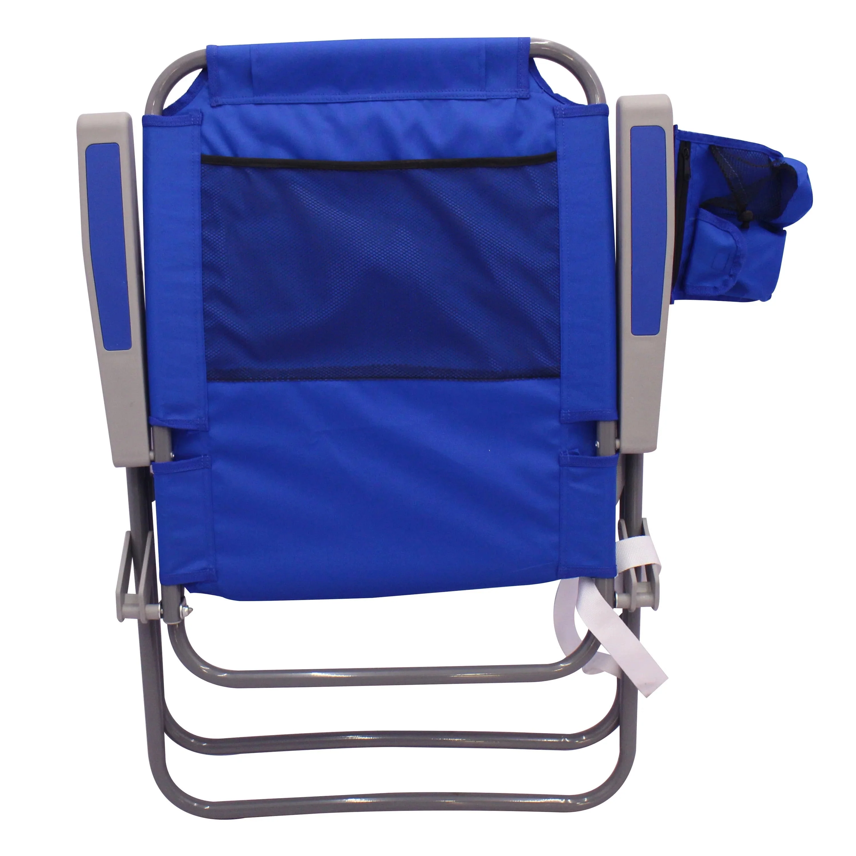Mainstays Reclining 4-Position Oversize Beach Chair 2-Pack, Blue - Image 9 Mainstays Reclining 4-Position Oversize Beach Chair 2-Pack, Blue - Image 9
