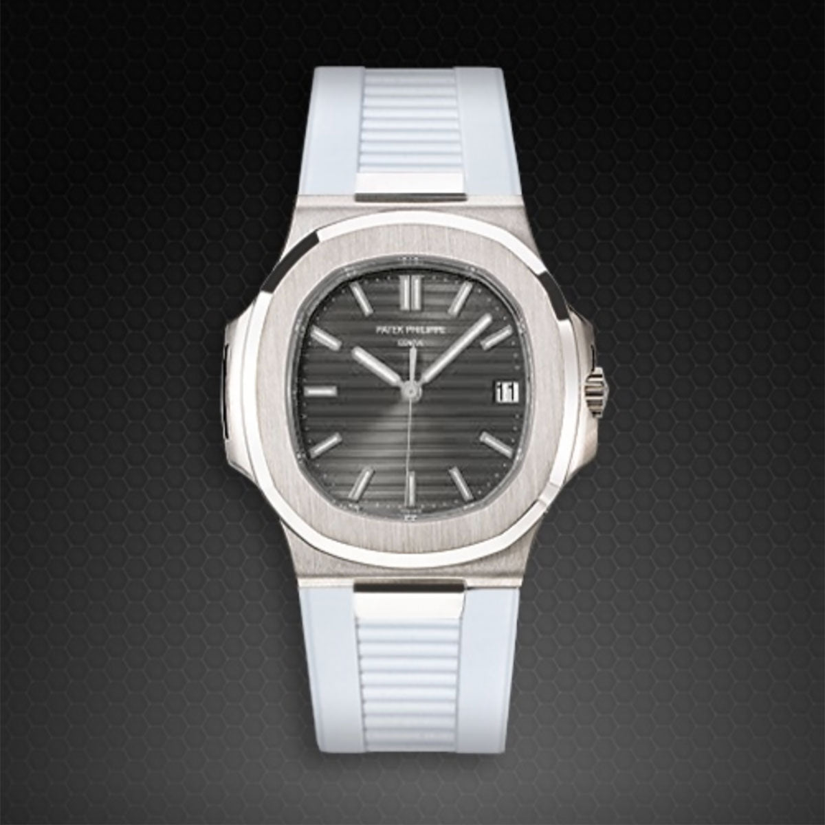Patek Philippe - Rubber B strap for Nautilus 5711 WG / RG / YG(1:1 replica) - Top club