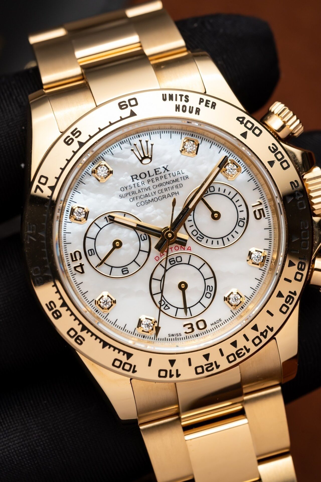 Rolex Replica 1:1 Watch Daytona 116508 White Mother-of-Pearl Dial Clean Factory 40mm - Top club