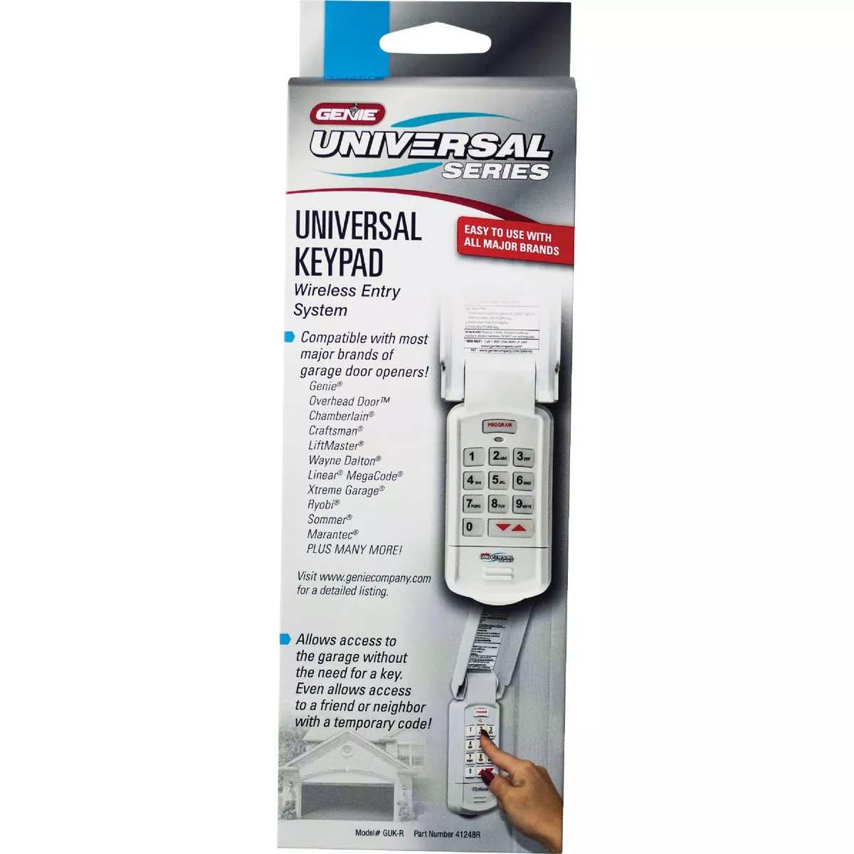 Genie Universal Garage Door Wireless Keypad